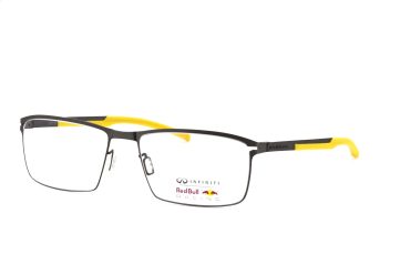 Red Bull RBRE-152-C4 Brille Herren Grau Stahl & Stahl Flex Frontgröße 134mm