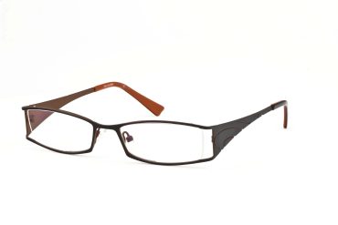 Top-Brille Collection TD3485-BRAUN Brille Damen Braun Stahl Frontgröße 127mm
