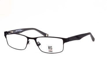 H.I.S HT749-C1-HS041-01665 Brille Unisex Schwarz Kunststoff & Stahl Frontgröße 132mm