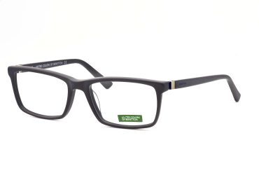 United Colors of Benetton BN336-V02 Brille Herren Grau Kunststoff Frontgröße 138mm