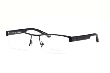 Oga 7659-NN112 Brille Herren Schwarz Stahl Frontgröße 137mm