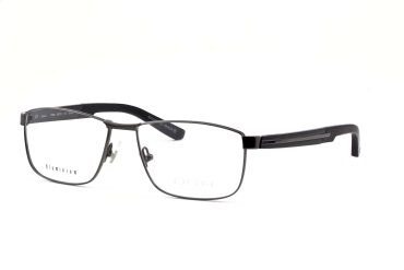 Oga 7767-GN060 Brille Herren Anthrazit Alu & Stahl Frontgröße 138mm
