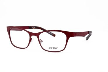 J.F.Rey JF2604-C3333 Brille Damen Rot Stahl Frontgröße 140mm