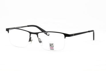H.I.S HT816-C1 Brille Herren Schwarz Stahl Frontgröße 140mm
