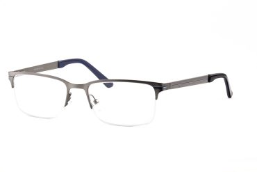 Top-Brille Collection 646-e Brille Herren Anthrazit Stahl Frontgröße 135mm