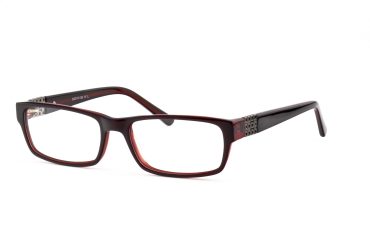 Top-Brille Collection A155C-ROT Brille Damen Rot Kunststoff Frontgröße 131mm