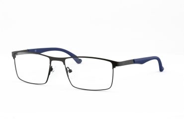Top-Brille Collection EC4M372-C3 Brille Herren Anthrazit Kunststoff Flex & Stahl Frontgröße 133mm