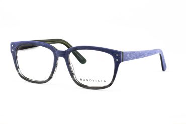 Bunoviata B14221-C3 Brille Damen Blau Kunststoff Frontgröße 134mm