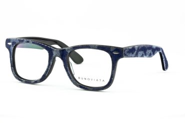 Bunoviata BECCE-C3 Brille Unisex Blau Kunststoff Frontgröße 143mm