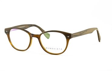 Bunoviata B14272-C1 Brille Unisex Braun Kunststoff Frontgröße 135mm