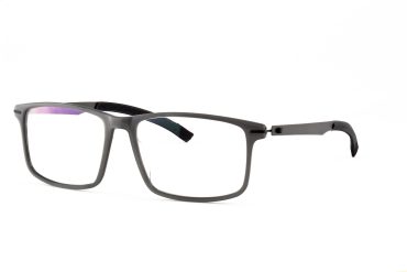 Top-Brille Collection A015035-C2 Brille Herren Grau Kunststoff & Stahl Flex Frontgröße 142mm