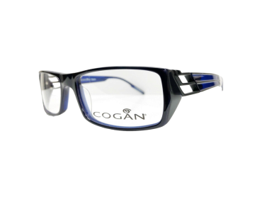 Cogan YC847 BLU Brille/Frame/Lunettes Made in France